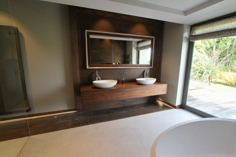 Beautiful Walnut Bathroom Furniture & Interior Doors